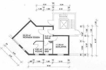 Wohnung Baden-Baden Baden - 2 Zimmer, 49 m&sup2;, 239.000&euro; | Angebot:27091357