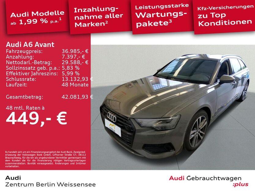 Audi A6 76.888 km 36.985 € Berlin 13088