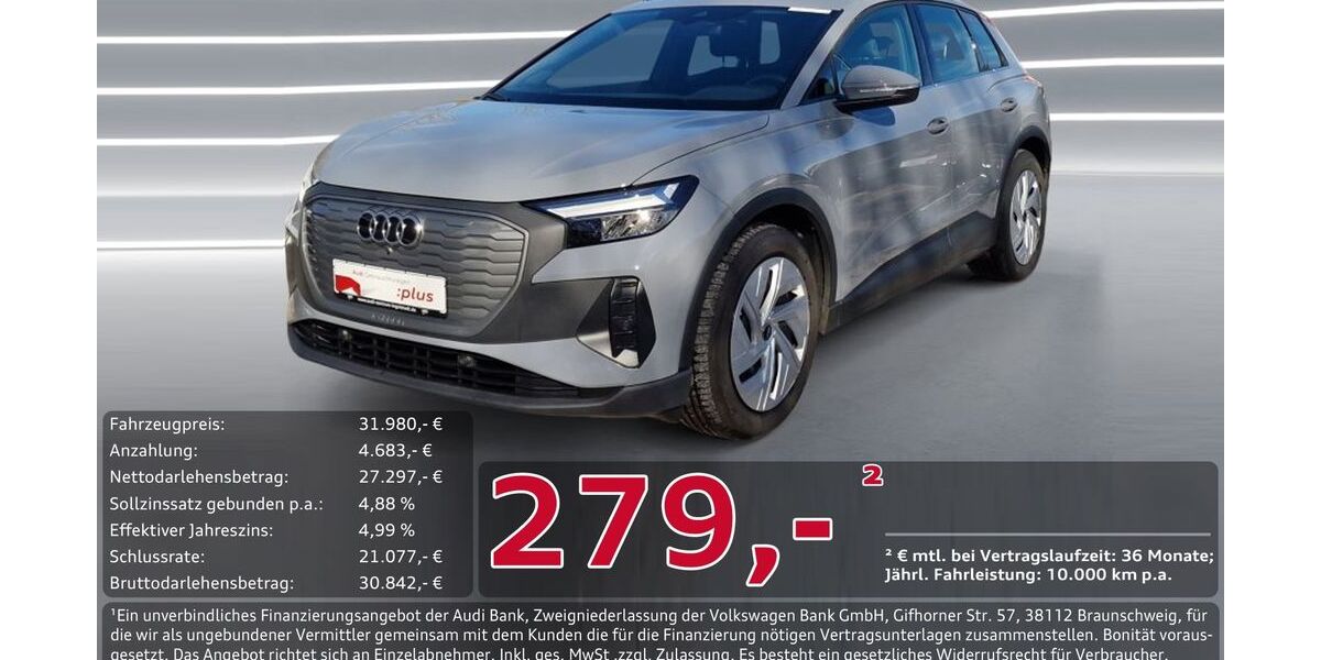 Audi Q4 e-tron 42.206 km 29.980 &euro; Ingolstadt 85057