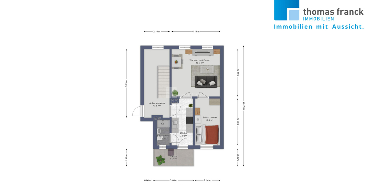 Feldstadt: Helle 2-Zimmer-Wohnung Balkon, Einbauküche & Tageslichtbad – nur 6 Wohnungen! - Etagenwohnung Schwerin Feldstadt | Angebot:26866728