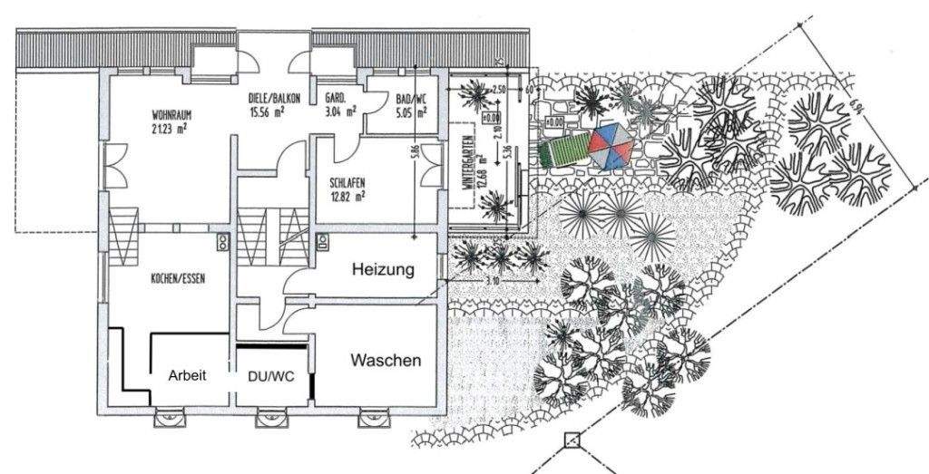 Etagenwohnung Goldbach - 2 Zimmer, 98 m&sup2;, 350.000&euro; | Angebot:25770253