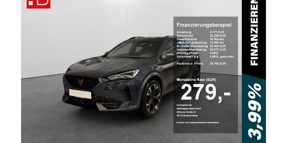 Cupra Formentor 26.750 km 29.690 &euro; Regensburg 93055