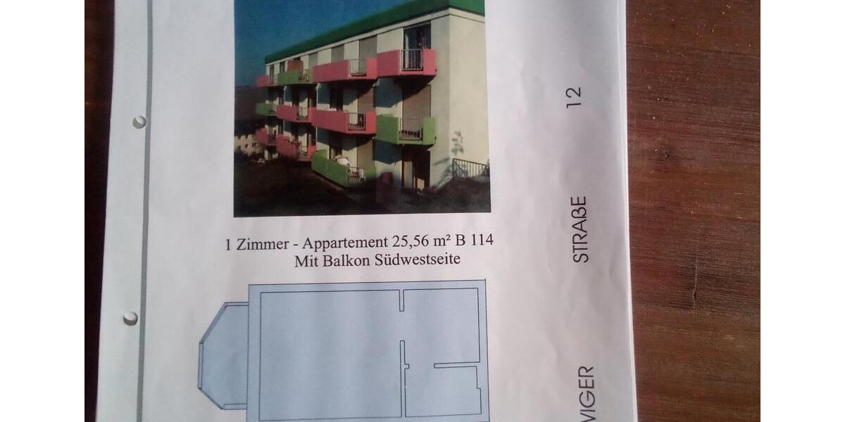 Etagenwohnung Lösnich - 1 Zimmer, 26 m&sup2;, 86.000&euro; | Angebot:26738145