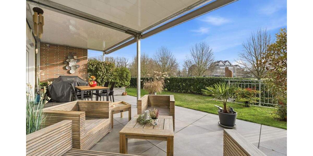 BJ 2020: barrierefreie Luxus-Erdgeschosswohnung mit Garten 3 zimmer