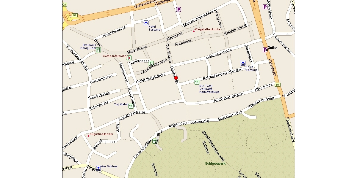 Geräumiges Ladengeschäft in der Querstrasse von Gotha - Gewerbeobjekt Gotha Gotha, Querstr. - Laden | Angebot:26015702