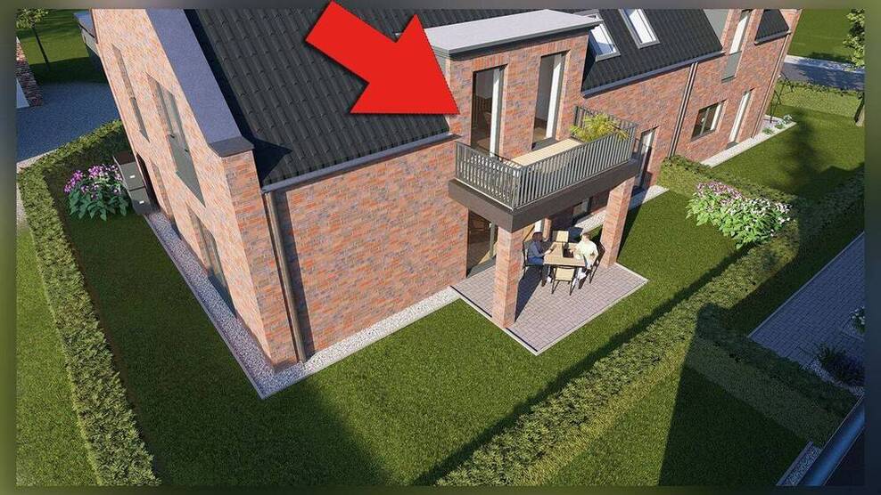 Modernes Wohnen im Neubau: KfW 40 Klimafreundliche Eigentumswohnung in Dingden! 4 zimmer