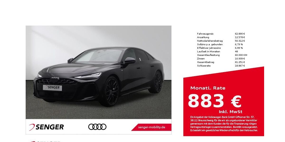 Audi A6 4.900 km 62.890 &euro; Lingen 49809