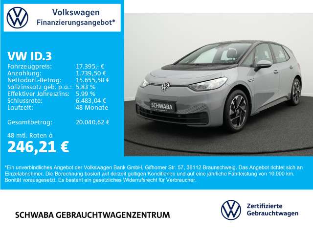 VW ID.3 53.800 km 17.395 € Gersthofen 86368