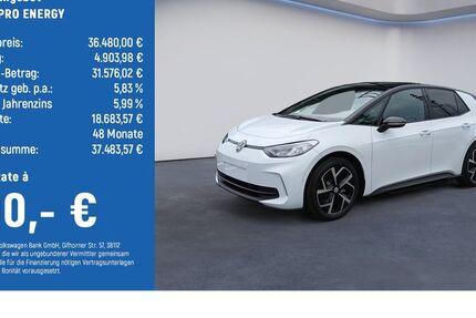 VW ID.3 7.900 km 36.480 &euro; Magdeburg 39116