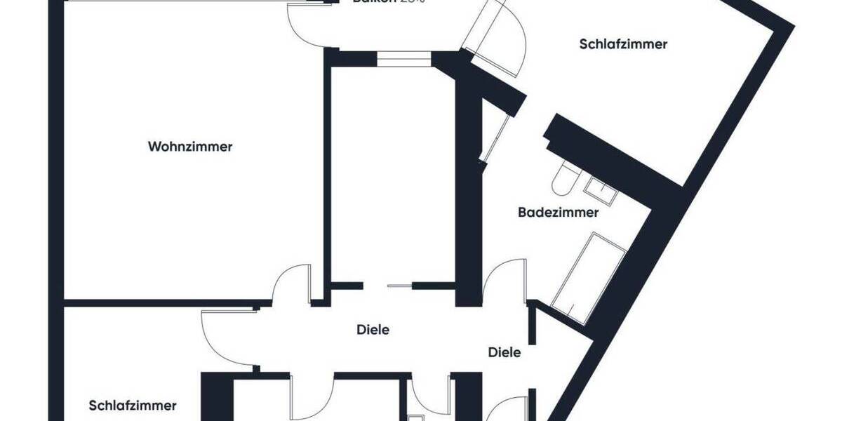 Etagenwohnung Münster Wienburg - 4 Zimmer, 89 m&sup2;, 348.400&euro; | Angebot:25985362