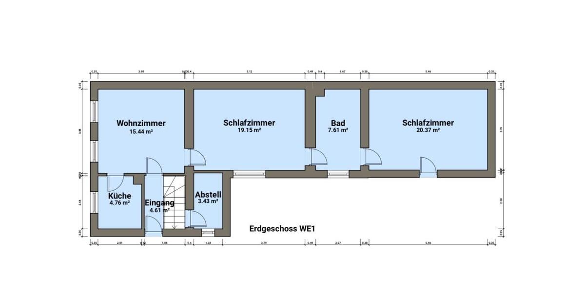 Erdgeschoßwohnung Ochtendung - 3 Zimmer, 70 m&sup2;, 750&euro; | Angebot:24840788