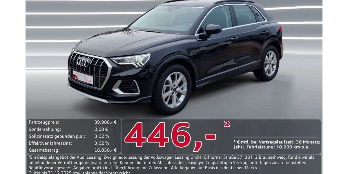 Audi Q3 6.922 km 38.980 &euro; Ingolstadt 85057
