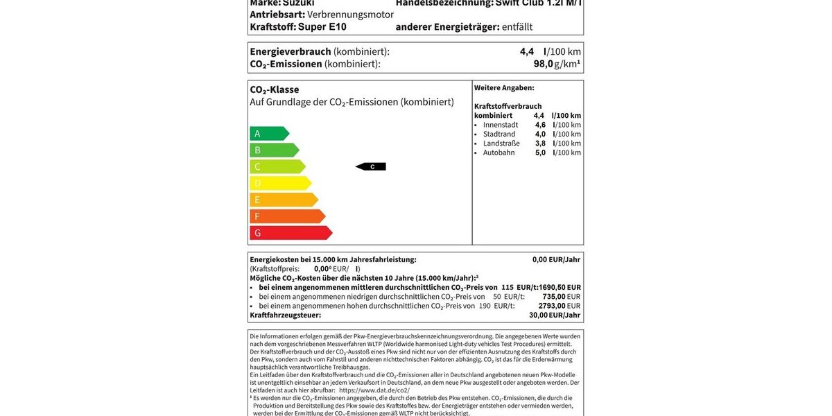 Suzuki Swift Club 1.2l M/T Dualjet Hybrid 13.264 km 15.950 &euro; Höchberg-Würzburg 97204