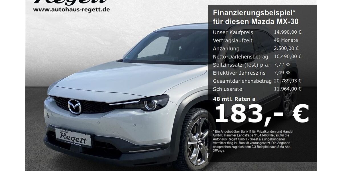 Mazda MX-30 47.268 km 14.990 € Soest 59494