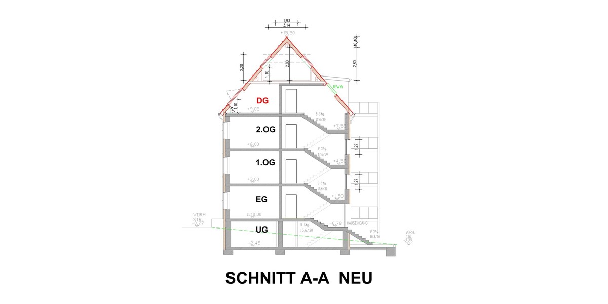 Trier-Feyen neue Maisonettewohnung mit Flair, moderner Heiztechnik sowie toller Weitsicht - Dachgeschoßwohnung Trier Feyen-Weismark | Angebot:27266354