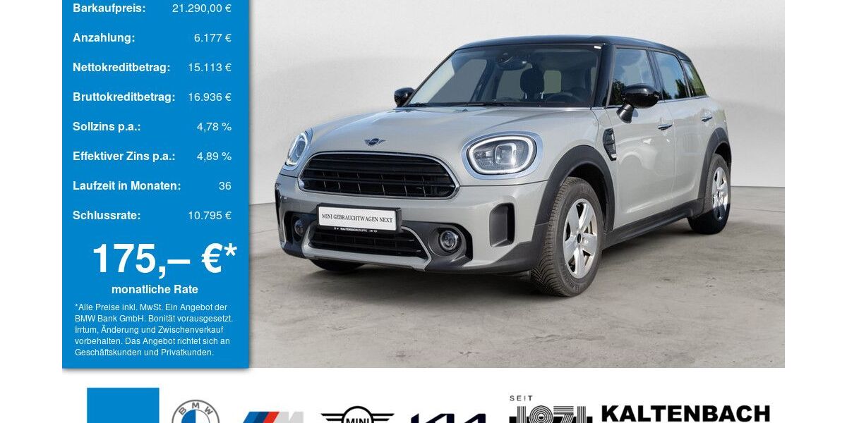 Mini Cooper Countryman 73.562 km 20.590 &euro; Waldbröl 51545