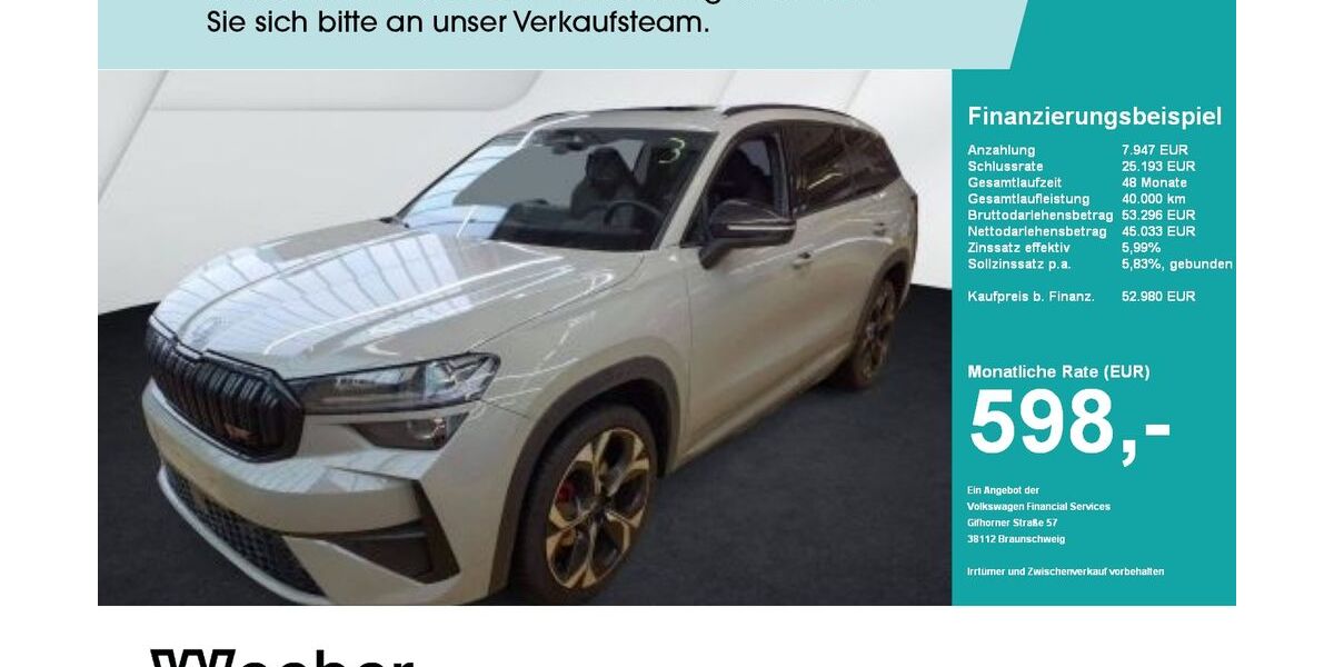 Skoda Kodiaq 28.894 km 52.980 &euro; Calw 75365