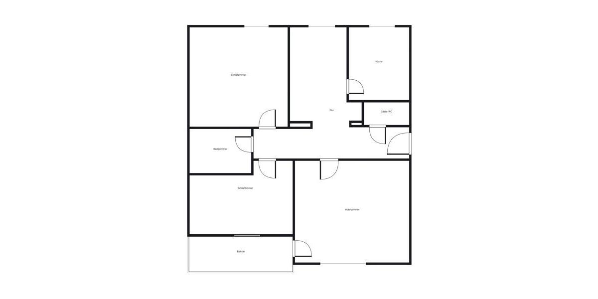 Etagenwohnung Braunschweig Timmerlah-Geitelde-Stiddien - 3 Zimmer, 84 m&sup2;, 811&euro; | Angebot:26473048