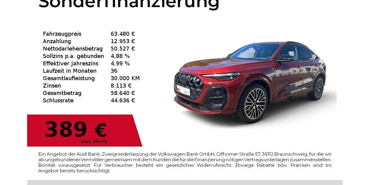 Audi Q5 6.050 km 63.480 &euro; Dessau-Roßlau 06844