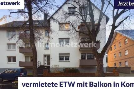 NEU***Zwei Zimmer ETW mit Balkon in direkter Stadtlage von Kommern***NEU 2 zimmer