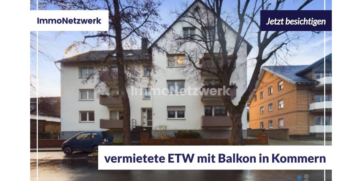 NEU***Zwei Zimmer ETW mit Balkon in direkter Stadtlage von Kommern***NEU 2 zimmer