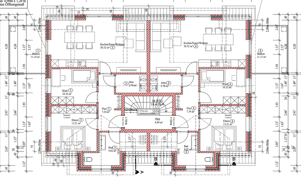 Etagenwohnung Lastrup - 3 Zimmer, 77 m&sup2;, 850&euro; | Angebot:24356054