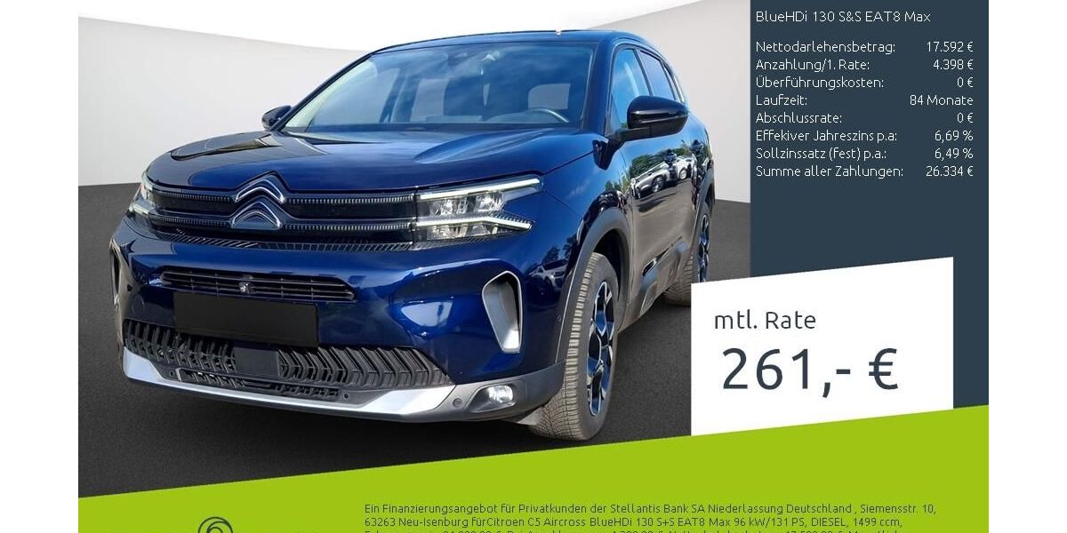 Citroen C5 Aircross 33.912 km 21.990 &euro; Dülmen 48249