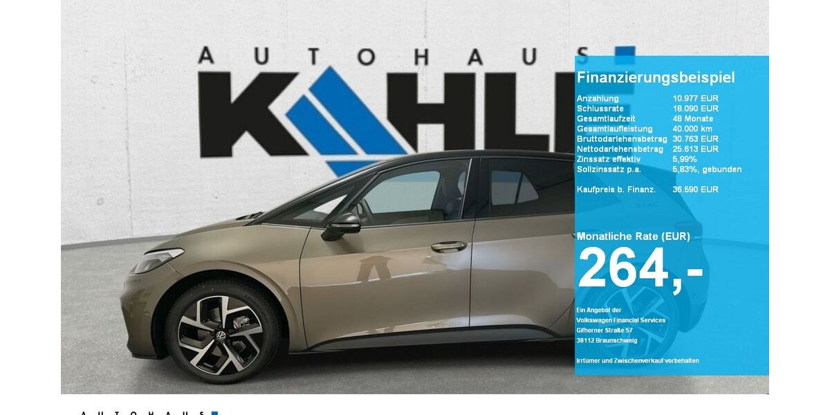 VW ID.3 5.000 km 36.590 &euro; Wunstorf 31515