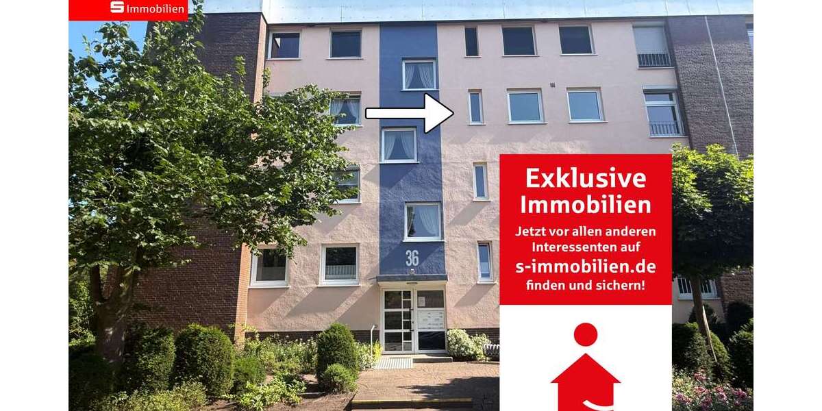 Etagenwohnung Rendsburg Hochfeld - 4 Zimmer, 91 m&sup2;, 169.000&euro; | Angebot:27308027