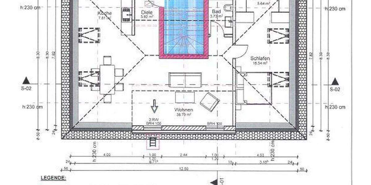 NEUBAU Erstbezug 2 Zimmer 67,5m² Dachgeschoss Wohnung hohe Decken ab sofort frei zu vermieten Berlin 2 zimmer
