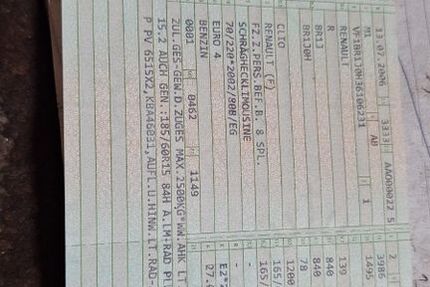 Renault Clio 153.000 km 2.750 &euro; Coswig 01640