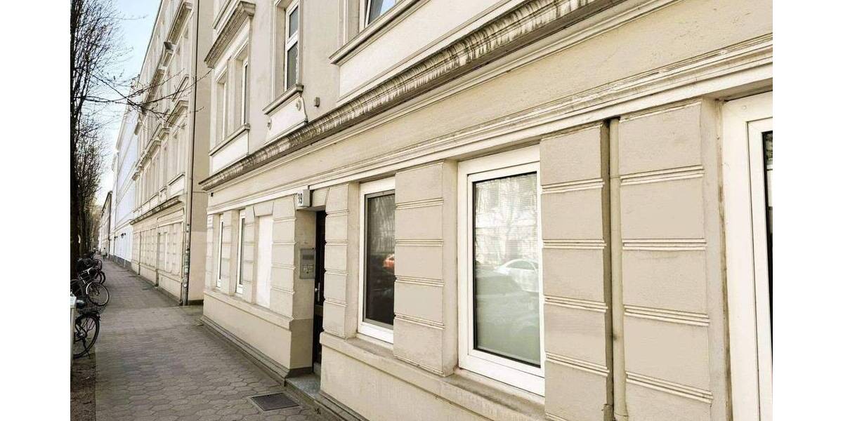 Terrassenwohnung Hamburg Winterhude - 2 Zimmer, 42 m&sup2;, 379.000&euro; | Angebot:26879286