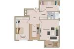 Etagenwohnung Krumbach - 3 Zimmer, 75 m&sup2;, 170.000&euro; | Angebot:26555384