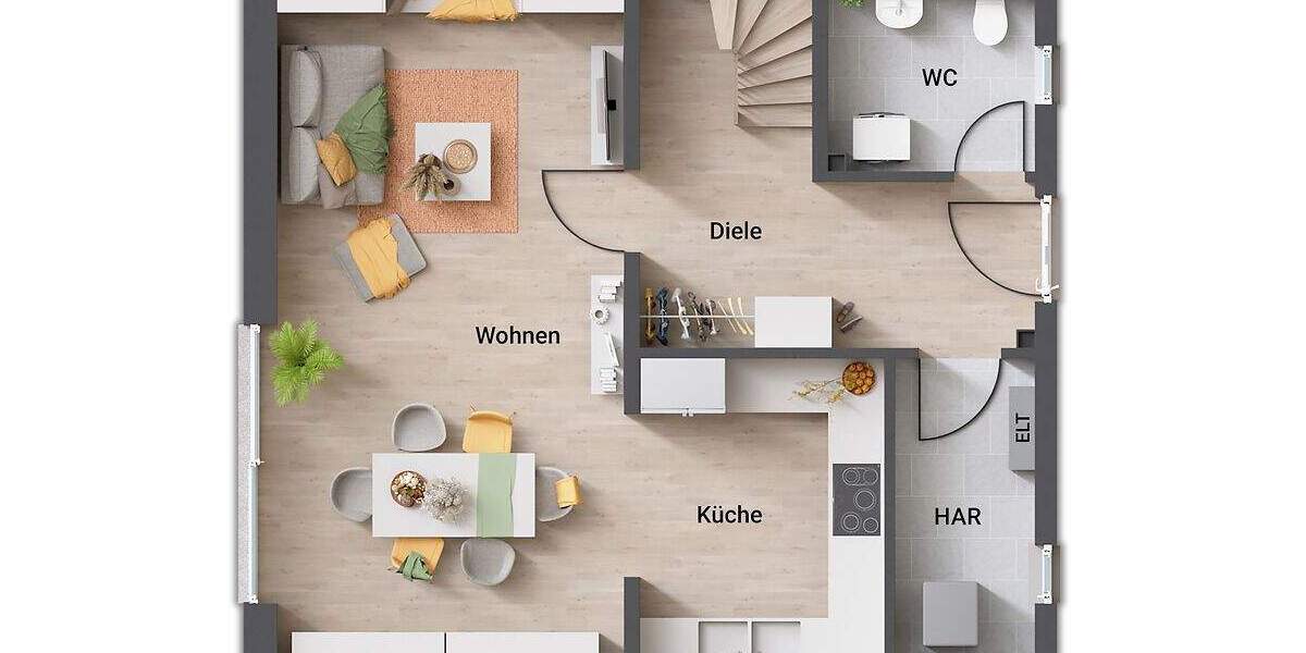 Einfamilienhaus Perleberg Groß Buchholz - 4 Zimmer, 113 m&sup2;, 237.560&euro; | Angebot:25938359