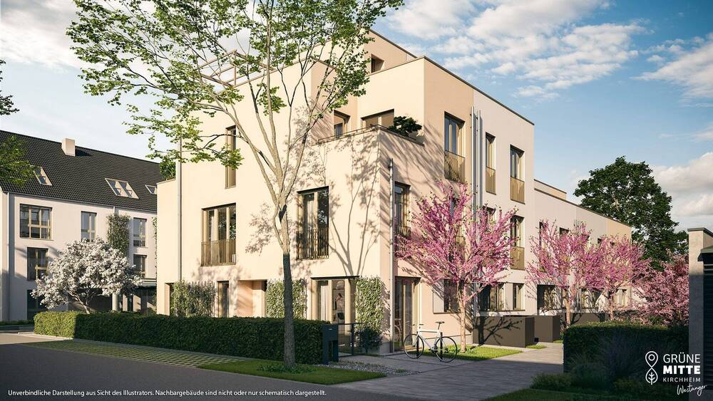 Reihenmittelhaus Kirchheim b. München Kirchheim - 4 Zimmer, 130 m&sup2;, 1.160.000&euro; | Angebot:25661976
