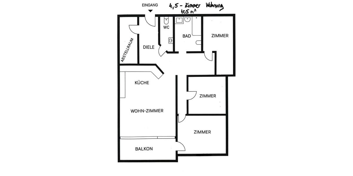 Erdgeschoßwohnung Meersburg - 4.5 Zimmer, 105 m&sup2;, 505.000&euro; | Angebot:25285756