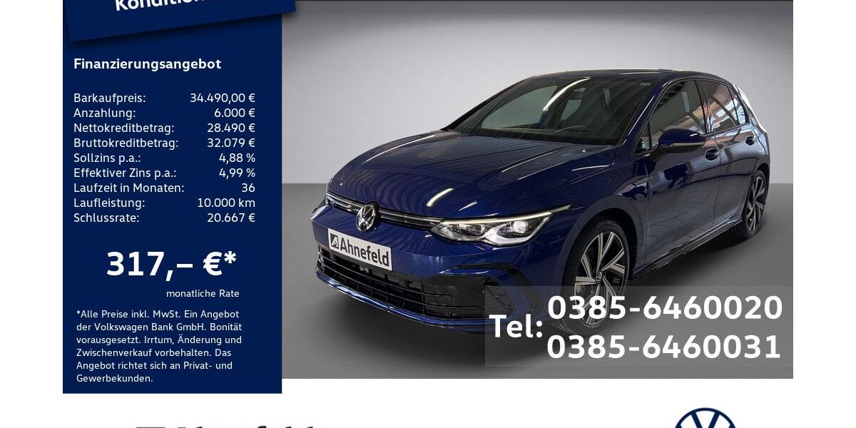 VW Golf 5.000 km 34.490 &euro; Schwerin 19061