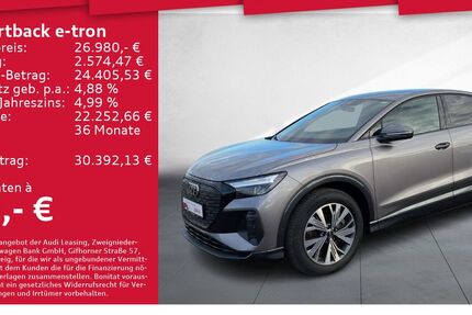 Audi Q4 e-tron 70.523 km 26.980 &euro; Dresden 01169