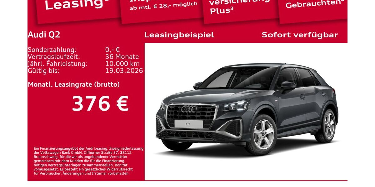 Audi Q2 5.989 km 35.700 &euro; Berlin 10587