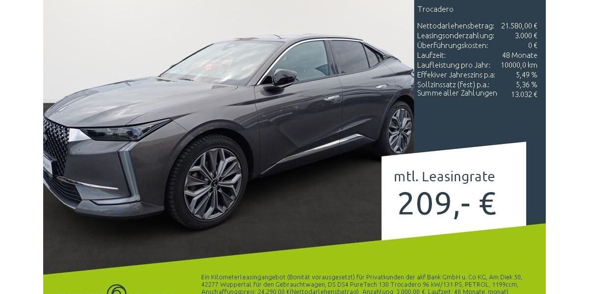 DS Automobiles DS4 38.374 km 16.560 &euro; Dülmen 48249