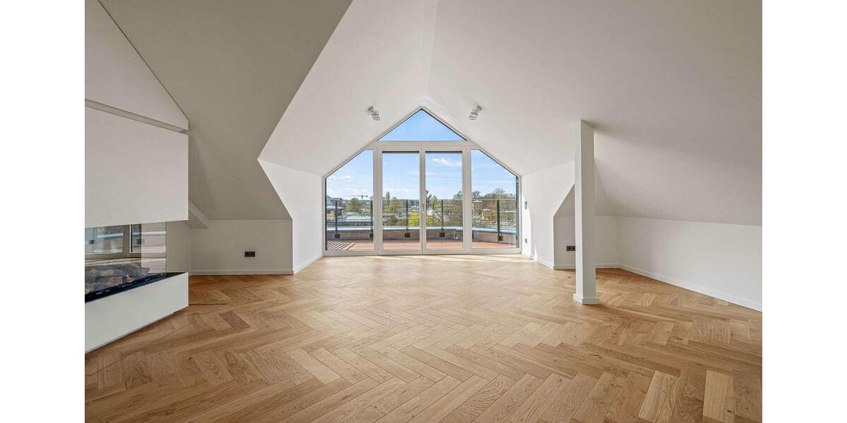 Luxuriöse Dachgeschosswohnung mit Parkblick im Erstbezug 5 zimmer