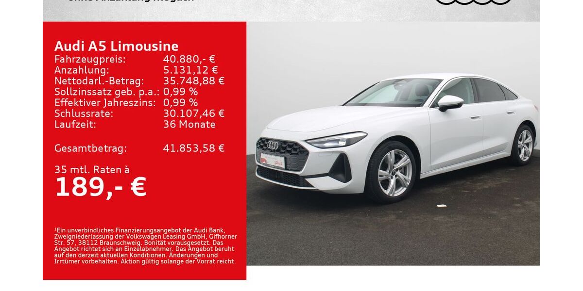 Audi A5 33.500 km 40.380 &euro; Würzburg 97076