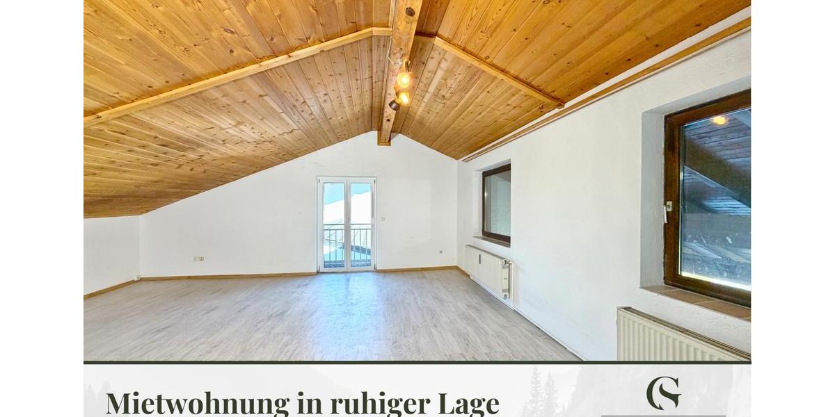 Dachgeschoßwohnung Flintsbach am Inn - 2 Zimmer, 61 m&sup2;, 919&euro; | Angebot:26662101