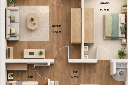 Kapitalanlage mit Plan – sorgenfrei investieren in Top-Lage von C 3 zimmer