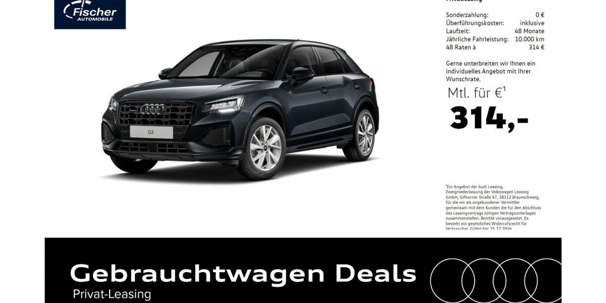 Audi Q2 8.676 km 34.780 &euro; Neumarkt 92318