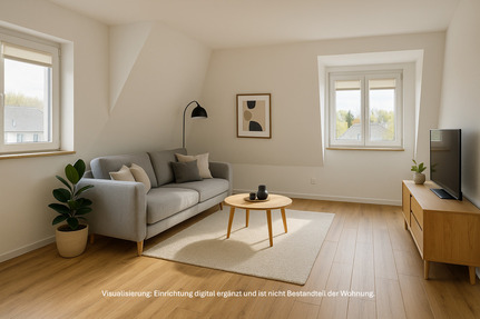 Frisch sanierte und helle Maisonette-Wohnung in Top-Lage