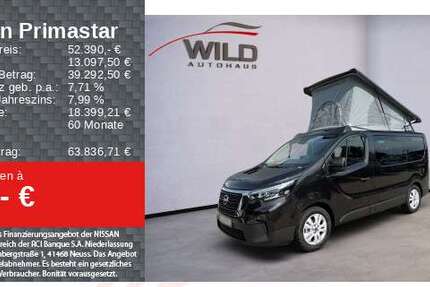 Nissan Primastar 4.000 km 52.390 &euro; Bühl-Vimbuch 77815