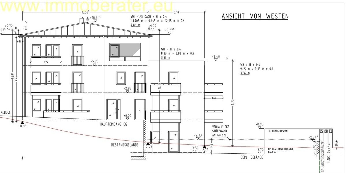Erstbezug 4-Zi-Whg - Wfl 101 m² für Kapitalanleger oder Eigenbezieher interessant hohe Förderung durch KfW-40-QNG Quallität hoher Wohnwert! - Erdgeschoßwohnung Windischeschenbach | Angebot:16872718