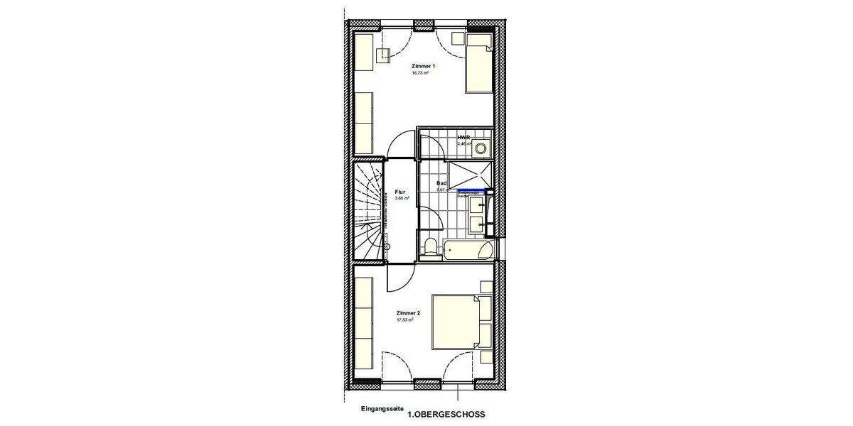Reihenhaus Einhausen - 5.5 Zimmer, 142 m&sup2;, 2.125&euro; | Angebot:26299993