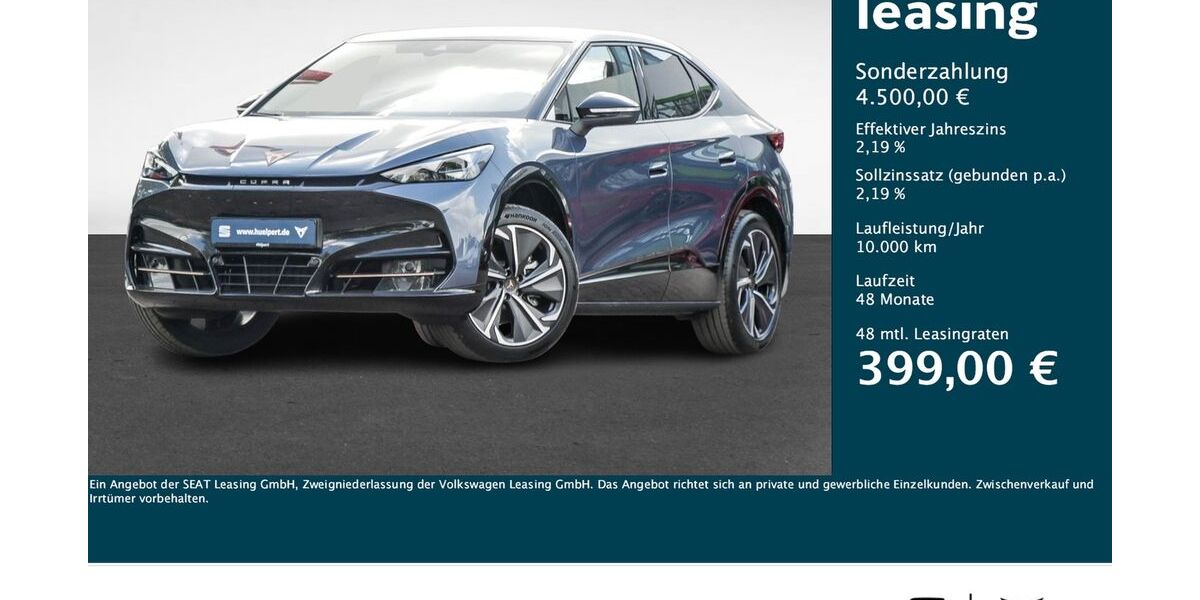 Cupra Tavascan 4.900 km 44.444 &euro; Dortmund 44269